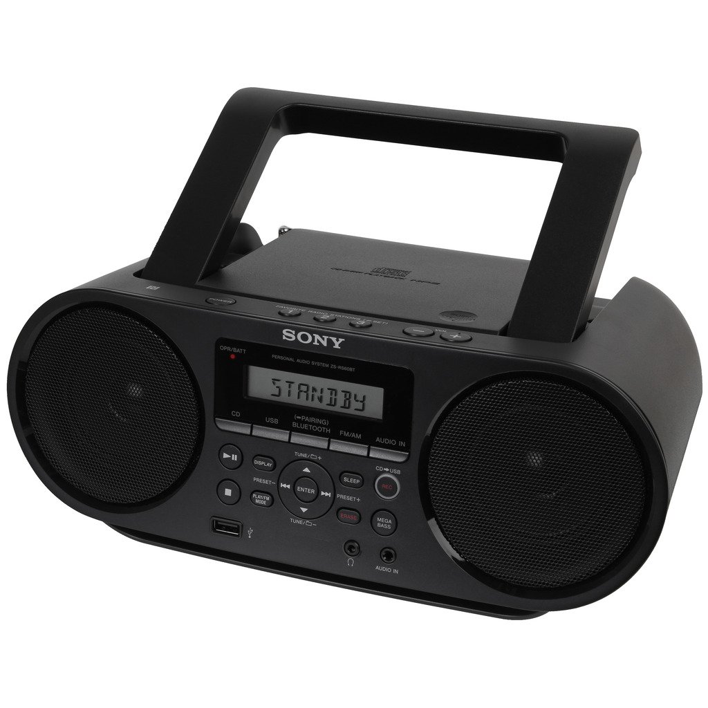 Amazon.com: Sony Portable Mega Bass Stereo Boombox Sound System